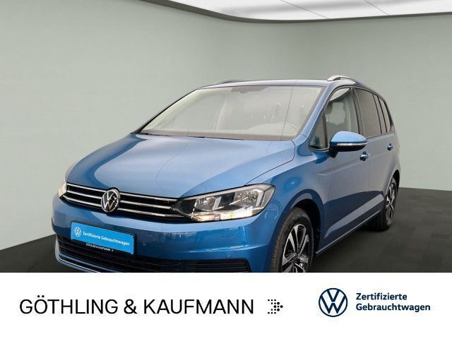 Blau Gebraucht 2020 VW Touran Comfortline Van / Kleinbus | 20.930 € (Superpreis) - Bild 1/3