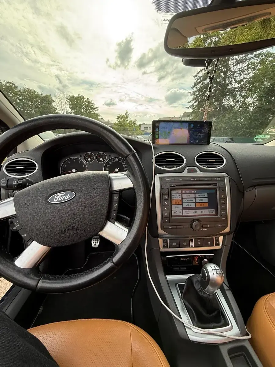 Gebraucht Ford Focus Cabriolet Titanium 145 PS (106 kW) 2007 Blau Cabrio