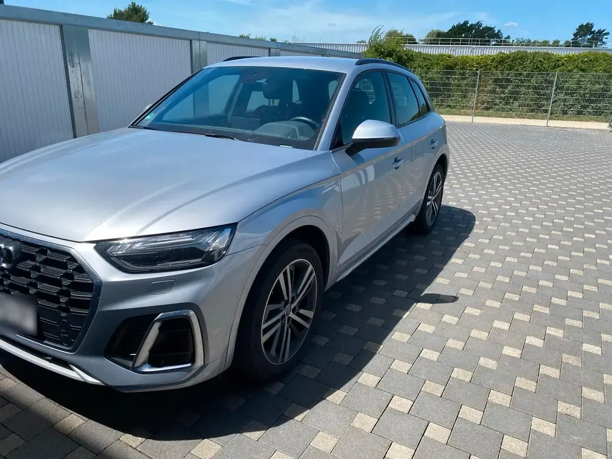 Gebraucht Audi Q5 S-Line 204 PS (150 kW) 2021 Silber SUV