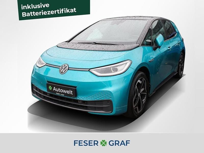 Makena türkis Gebraucht 2021 VW ID.3 Pro Kleinwagen | 18.740 € (Fairer Preis) - Bild 1/4