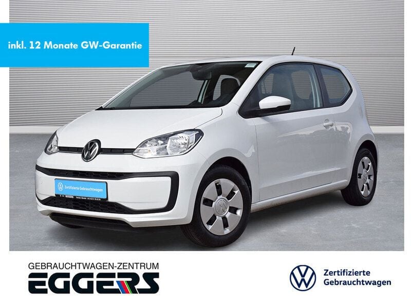 Weiß Gebraucht 2021 VW up! Move Kleinwagen | 10.950 € (Fairer Preis) - Bild 1/4