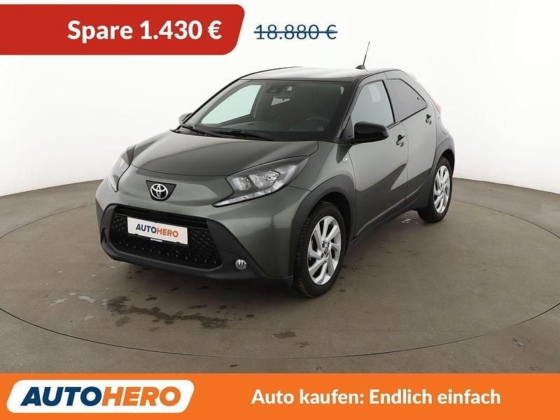 Gebraucht Toyota Aygo Pulse 72 PS (52 kW) 2022 Grün Kleinwagen