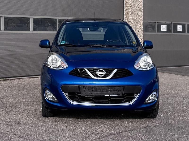 Gebraucht Nissan Micra Acenta 80 PS (58 kW) 2017 Blau Kleinwagen