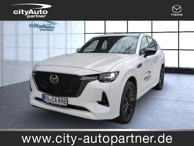 Rhodium white (weiß) Gebraucht 2025 Mazda CX-60 Homura-Line SUV | 54.990 € (Teuer) - Bild 1/4