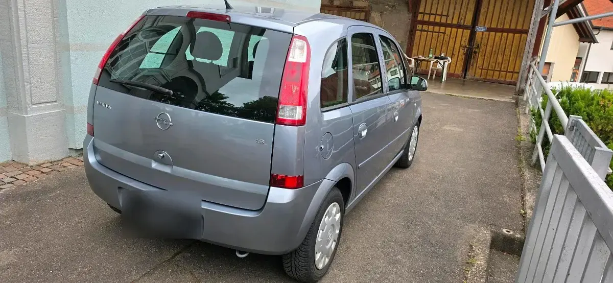 Gebraucht Opel Meriva 101 PS (74 kW) 2005 Silber Van / Kleinbus