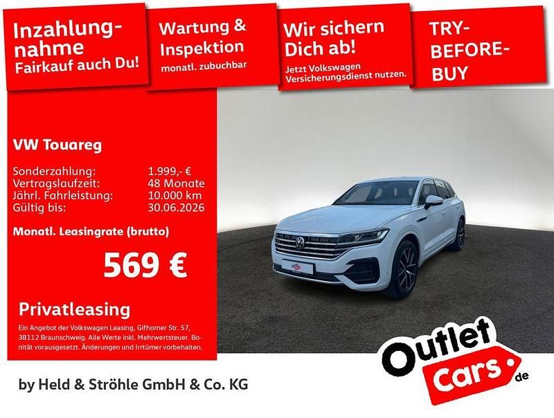 Gebraucht VW Touareg R-line 286 PS (210 kW) 2022 Pure white SUV