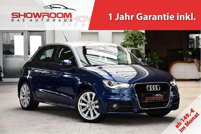 Blau Gebraucht 2014 Audi A1 Sportback Ambition Kleinwagen | 18.490 € (Teuer) - Bild 1/4