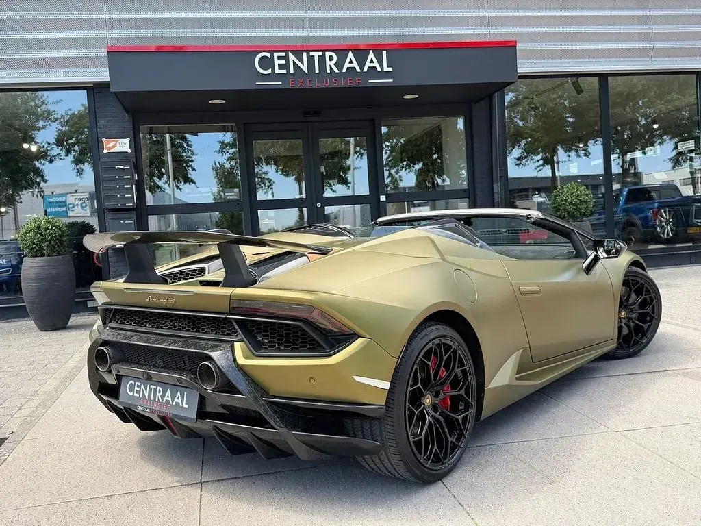 Gebraucht Lamborghini Huracán 639 PS (469 kW) 2018 Grün Cabrio