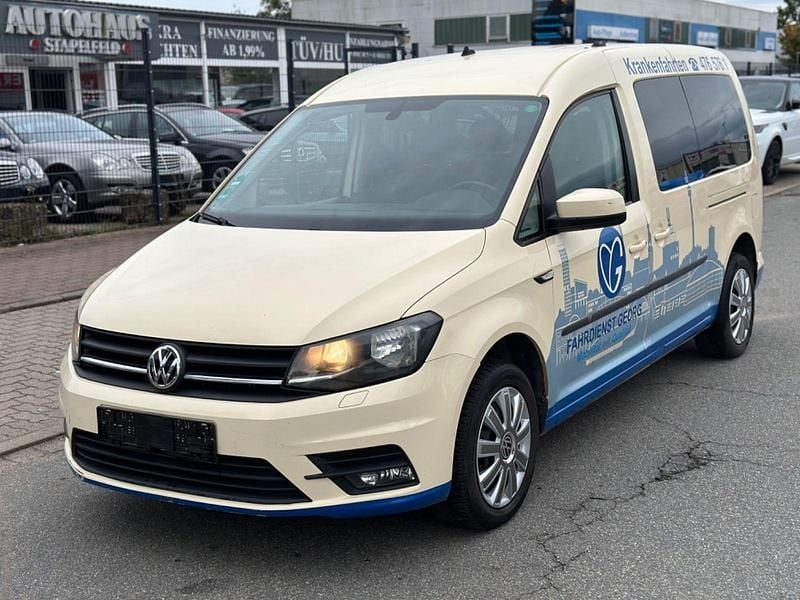 Używany VW Caddy Maxi 102 KM (75 kW) 2016 Beżowy Minivan