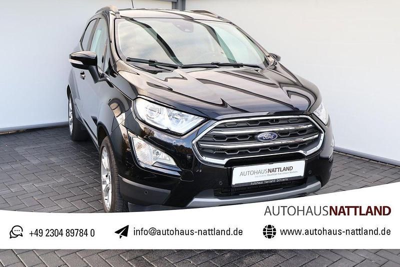 Schwarz Gebraucht 2021 Ford Ecosport Titanium SUV | 16.850 € (Fairer Preis) - Bild 1/4