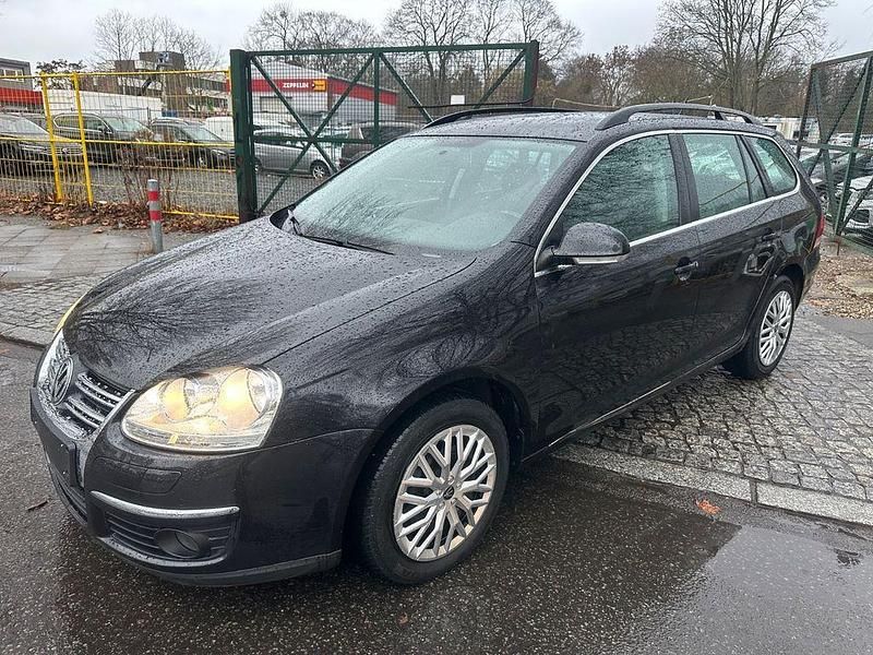 Schwarz Gebraucht 2009 VW Golf VI Comfortline Kombi | 3.980 € (Superpreis) - Bild 1/4