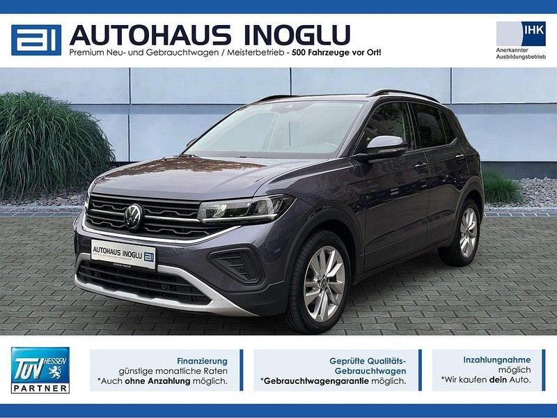 Grau rauchgrau metallic (metallic) Gebraucht 2024 VW T-Cross Life SUV | 21.060 € (Guter Preis) - Bild 1/4