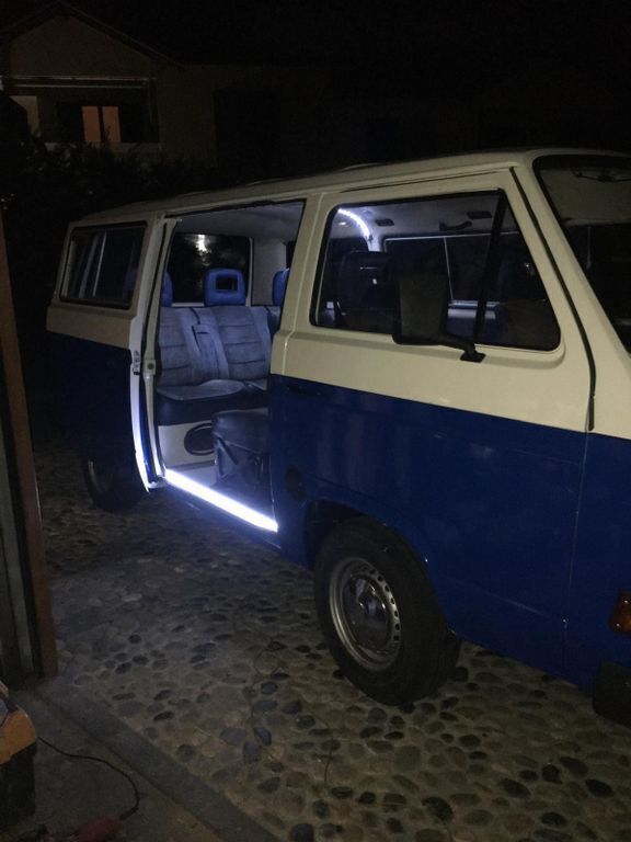 Gebraucht VW T3 57 PS (41 kW) 1989 Blau Van