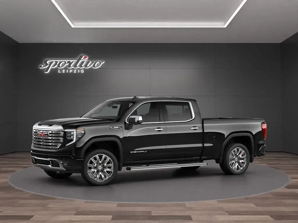 Ny GMC Sierra 305 HK (224 kW) 2026 Sort Pickup / Ladvogn
