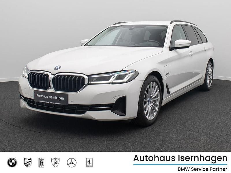 Alpinweiss uni300schwarz Gebraucht 2022 BMW 530e Sport Line Limousine | 26.999 € (Superpreis) - Bild 1/4