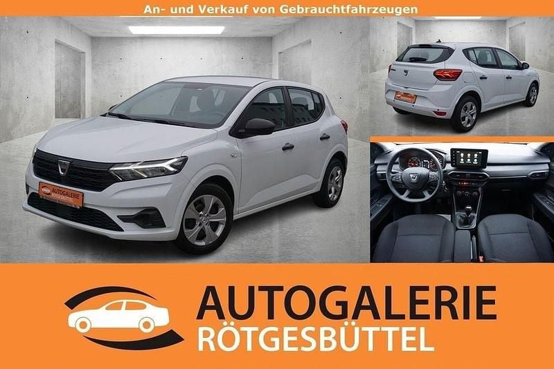 Weiß Gebraucht 2022 Dacia Sandero Essentiel Kleinwagen | 9.990 € (Guter Preis) - Bild 1/4