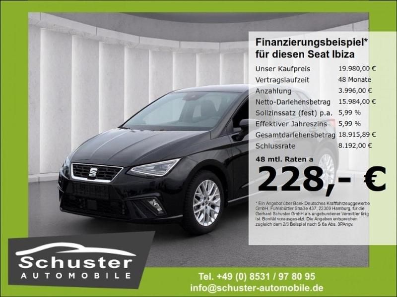 Schwarz Gebraucht 2024 Seat Ibiza FR Kleinwagen | 19.980 € (Guter Preis) - Bild 1/4
