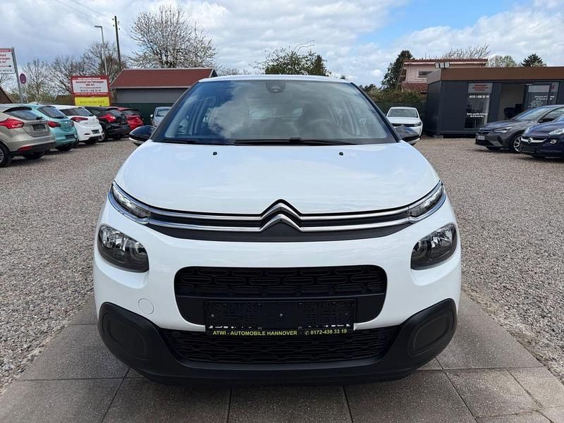 Gebraucht Citroën C3 Feel 82 PS (60 kW) 2018 Lack weiss banquise/deckende l Kleinwagen