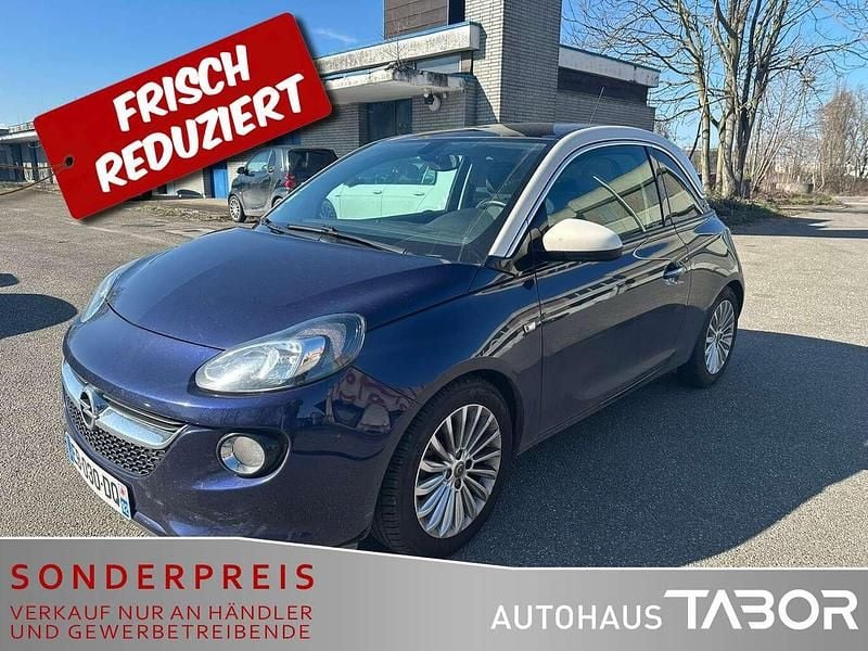 Gebraucht Opel Adam Glam 87 PS (63 kW) 2016 Dark ink/ocean blue Kleinwagen