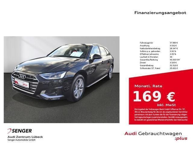 Mythosschwarz metallic Gebraucht 2024 Audi A4 Advanced Plus Kombi | 38.780 € - Bild 1/4