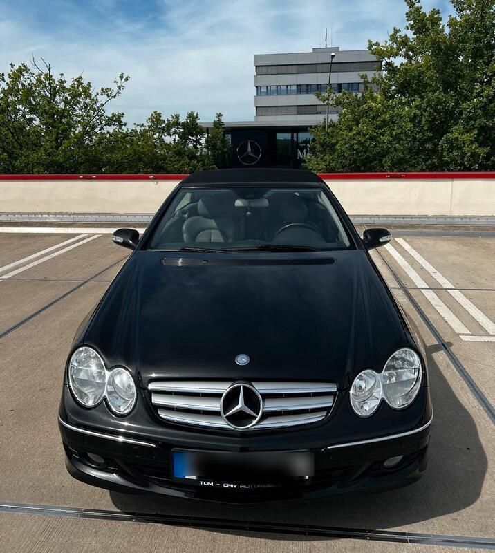 Schwarz Gebraucht 2008 Mercedes CLK200 Cabrio | 7.999 € (Fairer Preis) - Bild 1/4