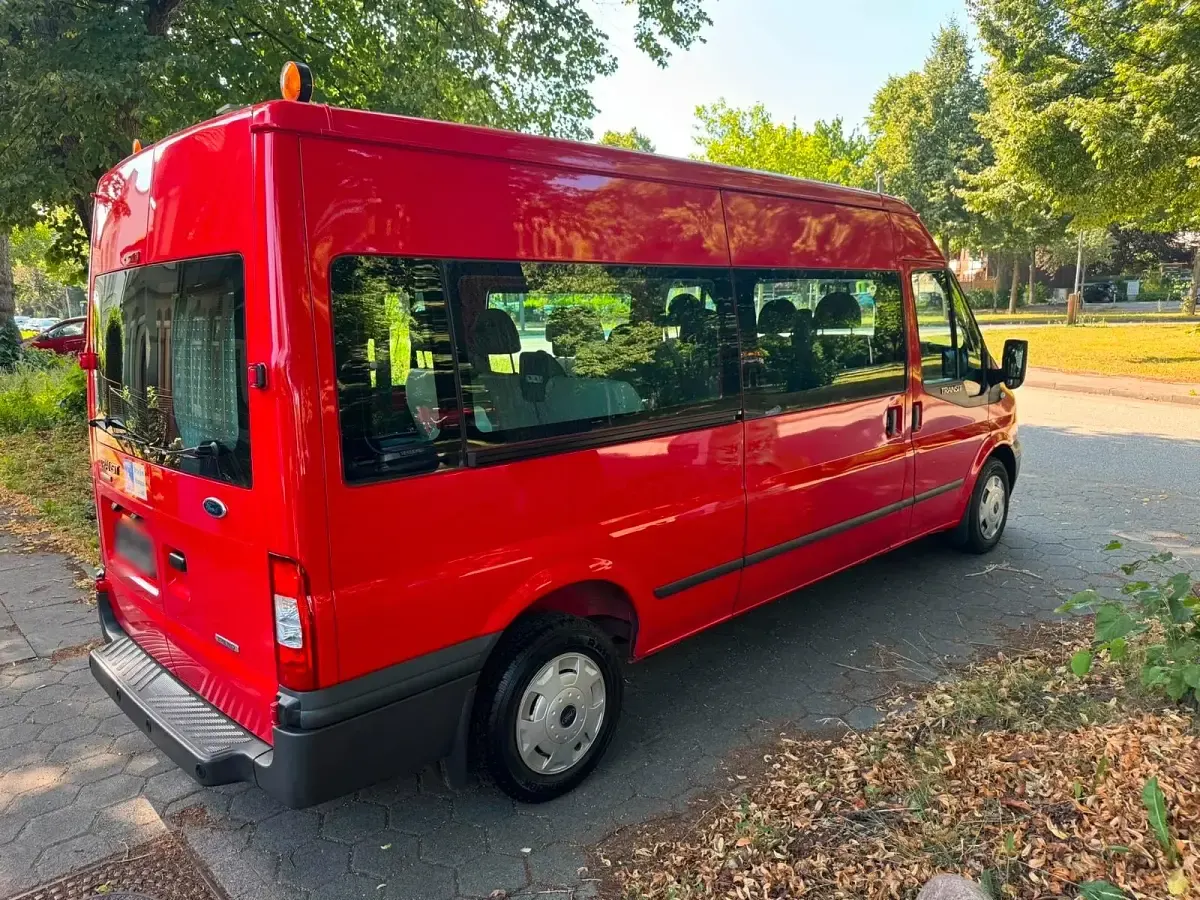 Gebraucht Ford Tourneo 101 PS (74 kW) 2012 Rot Van / Kleinbus