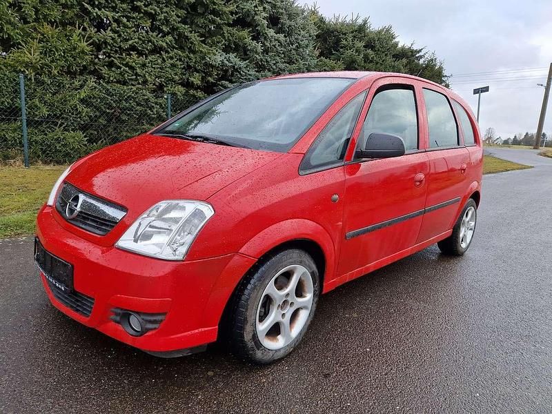 Gebraucht Opel Meriva 76 PS (55 kW) 2009 Rot Van / Kleinbus