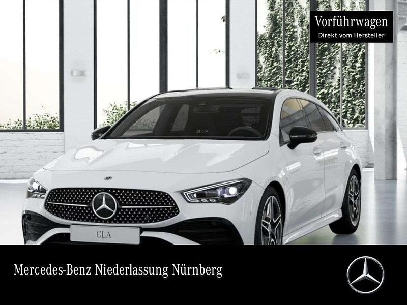 Weiß Gebraucht 2025 Mercedes CLA200 AMG Limousine | 44.890 € - Bild 1/4