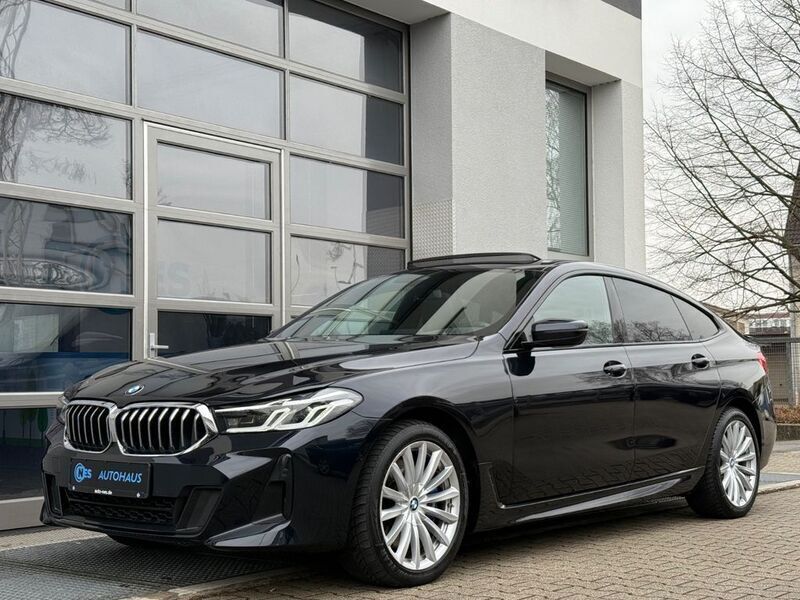 Carbonschwarz metallic Gebraucht 2021 BMW 640 M Sport Coupé | 39.790 € (Fairer Preis) - Bild 1/4