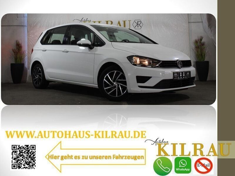 Weiß Gebraucht 2016 VW Golf Sportsvan Van / Kleinbus | 10.400 € (Guter Preis) - Bild 1/4
