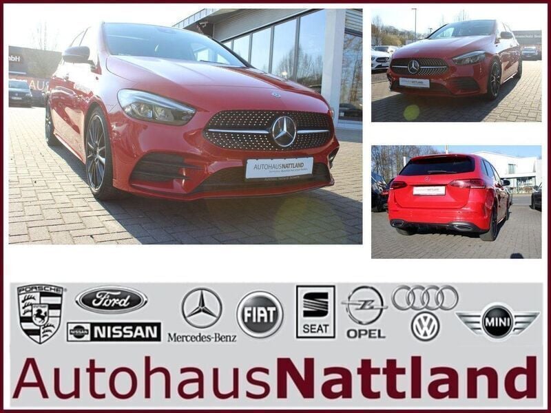 Jupiterrot Gebraucht 2019 Mercedes B180 AMG line Van / Kleinbus | 21.750 € (Guter Preis) - Bild 1/4