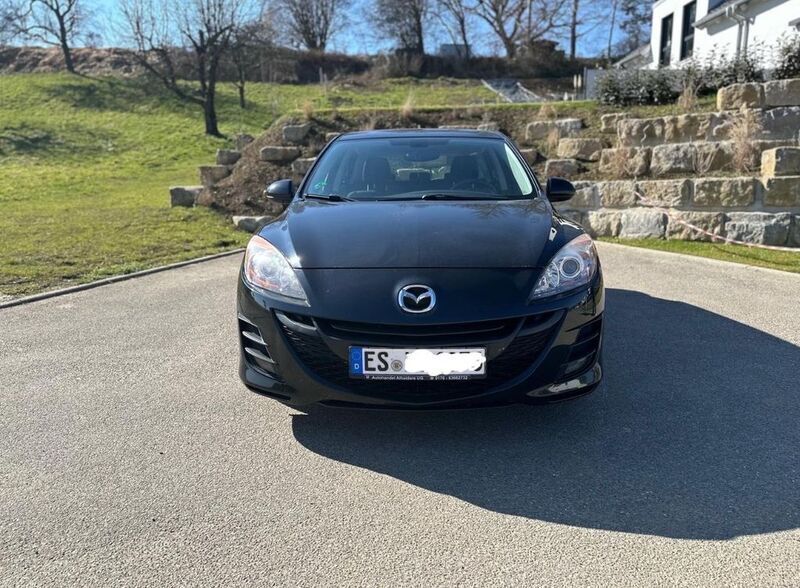 Schwarz Gebraucht 2011 Mazda 3 Sports-Line Limousine | 7.200 € (Guter Preis) - Bild 1/4