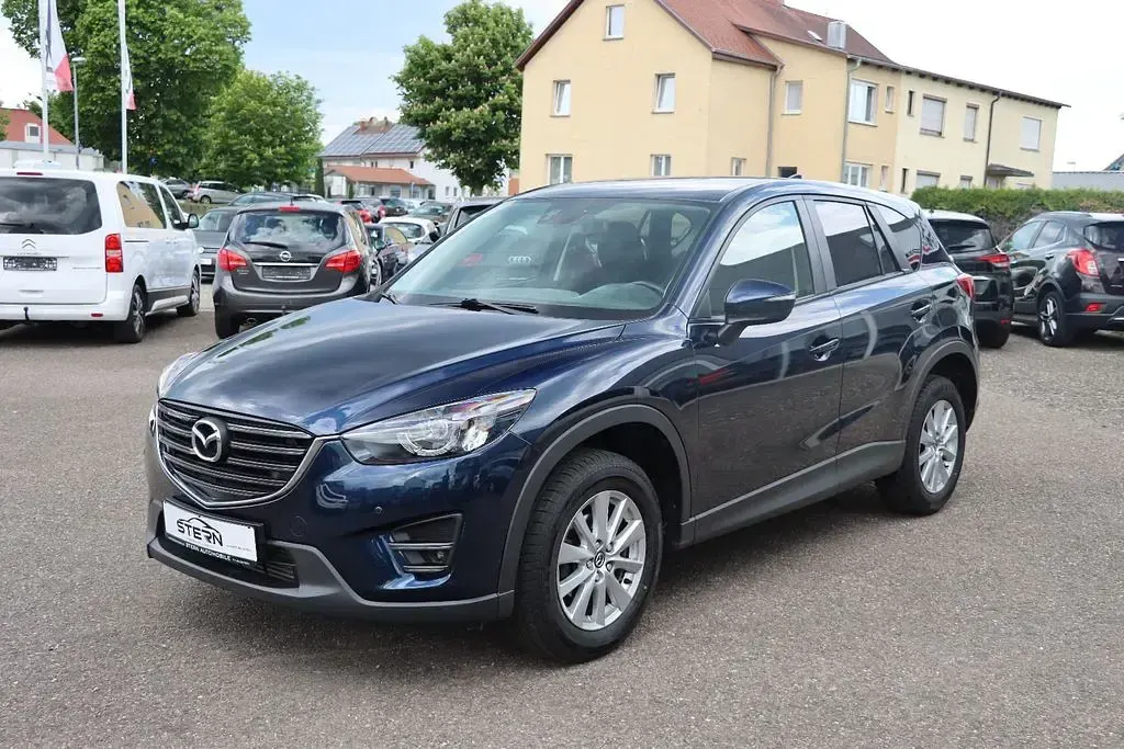 Gebraucht Mazda CX-5 Exclusive-Line 150 PS (110 kW) 2015 Blau SUV