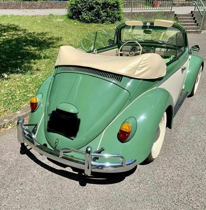Gebraucht VW Käfer 40 PS (29 kW) 1970 Grün Cabrio