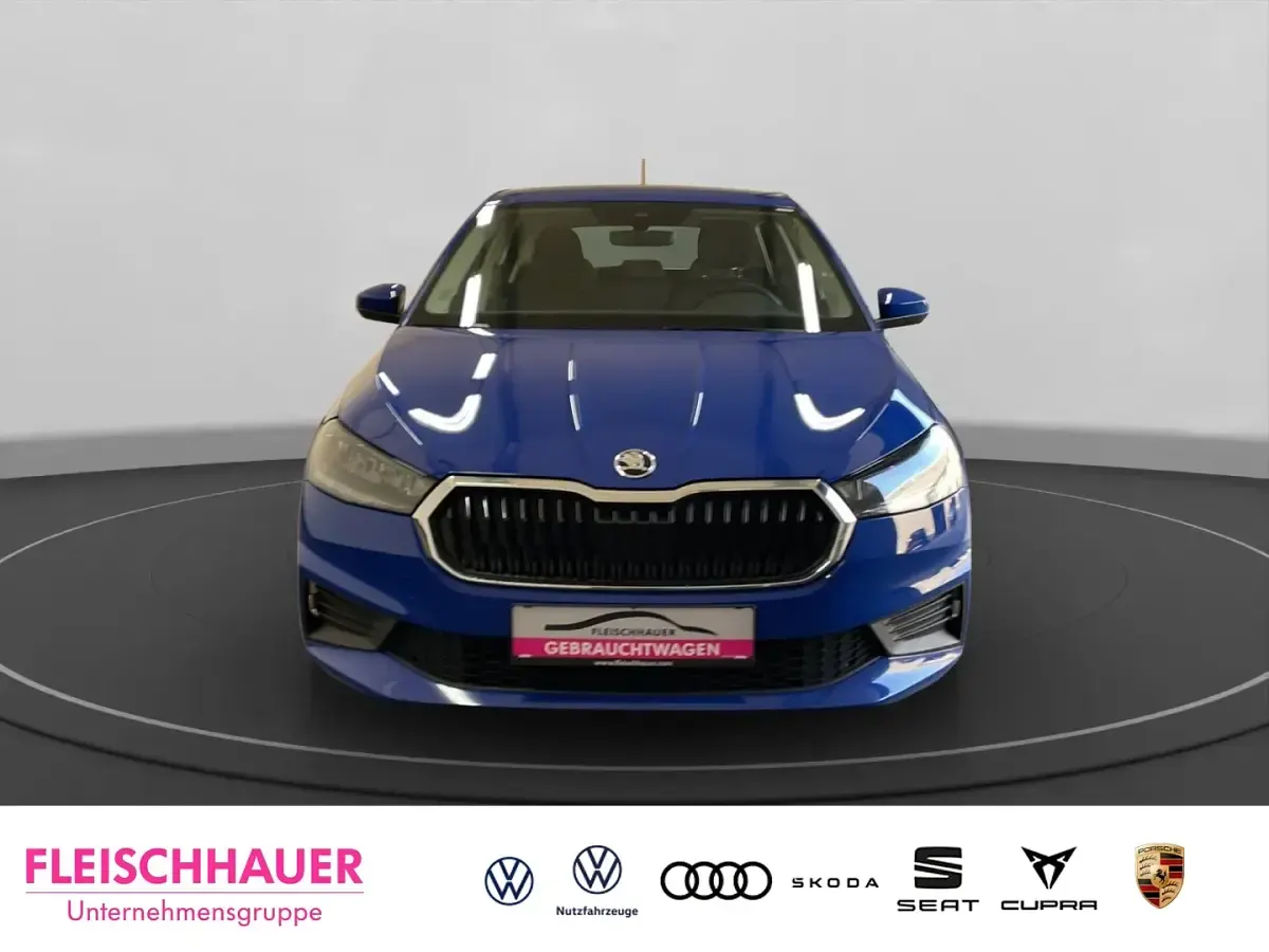 Gebraucht Skoda Fabia Active 116 PS (85 kW) 2022 Blau Kleinwagen