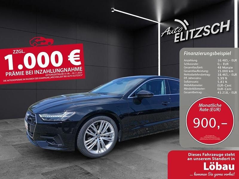 Schwarz Gebraucht 2023 Audi A7 Sportback Ambiente Kleinwagen | 54.950 € (Teuer) - Bild 1/3