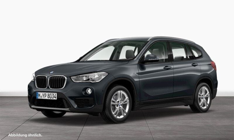 Grau Gebraucht 2017 BMW X1 Advantage SUV | 17.990 € (Guter Preis) - Bild 1/3