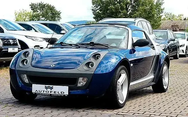 Usata Smart Roadster 82 CV (60 kW) 2006 Blu Cabrio