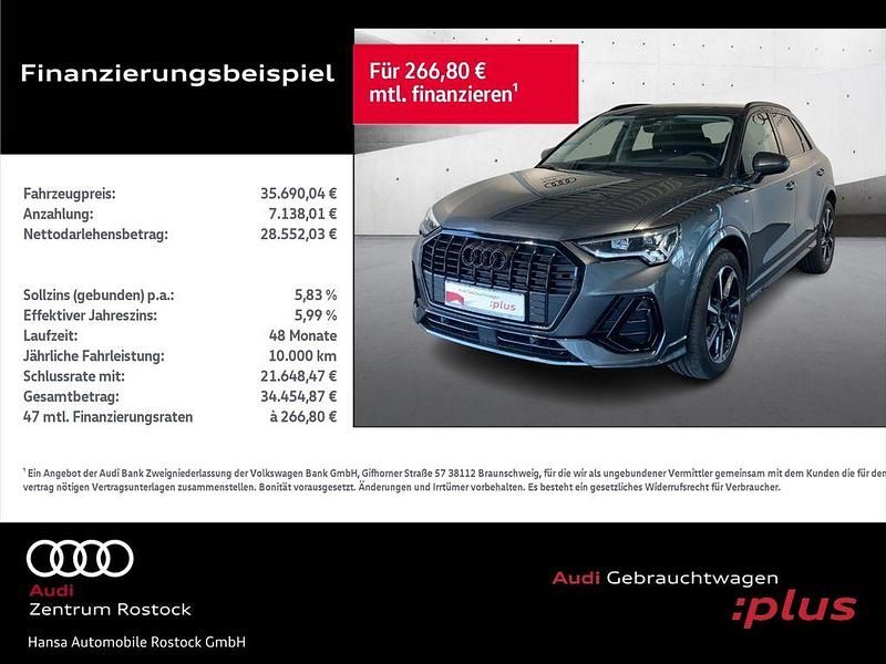 Gebraucht Audi Q3 S-Line 150 PS (110 kW) 2024 Daytonagrau perleffekt SUV