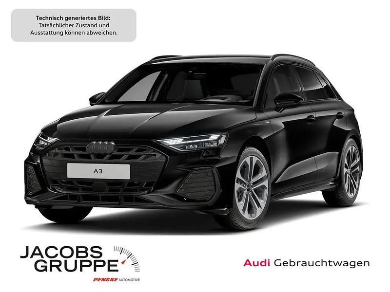 Gebraucht Audi A3 S-Line 150 PS (110 kW) 2024 Schwarz Limousine