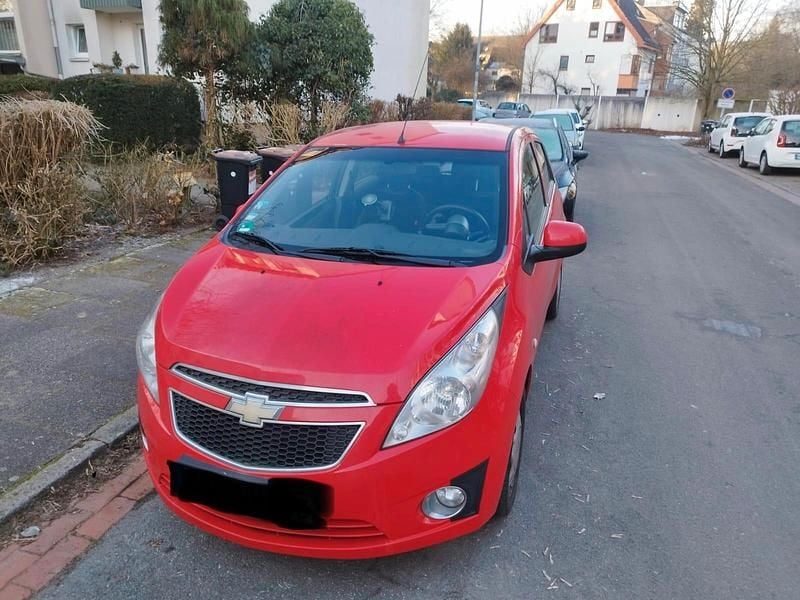 Rot Gebraucht 2012 Chevrolet Spark Kleinwagen | 2.399 € (Guter Preis) - Bild 1/4