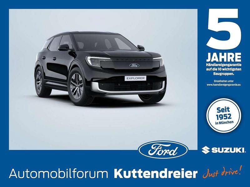 Obsidianschwarz metallic Neu 2025 Ford Explorer Extended Range SUV | 45.400 € (Superpreis) - Bild 1/3