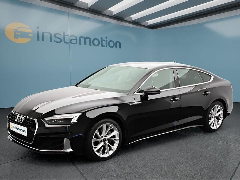 Schwarz Gebraucht 2021 Audi A5 Sportback Kleinwagen | 33.549 € (Fairer Preis) - Bild 1/4
