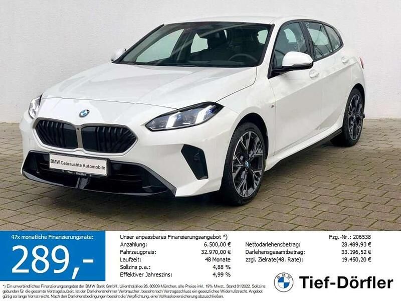 Alpinweiss uni Gebraucht 2025 BMW 120 M Sport Kleinwagen | 30.402 € (Superpreis) - Bild 1/4