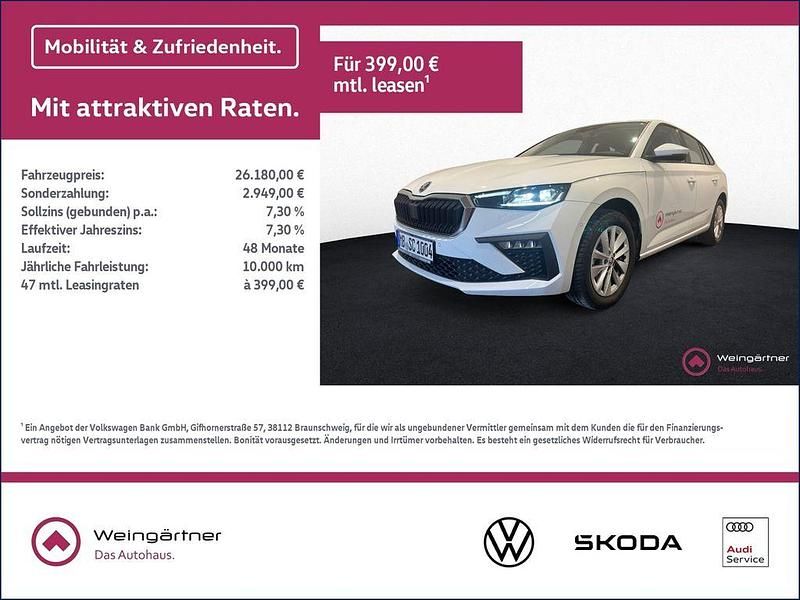 Weiß Gebraucht 2024 Skoda Scala Selection Kleinwagen | 26.180 € (Etwas zu teuer) - Bild 1/4