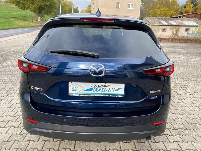 Gebraucht Mazda CX-5 Ad'Vantage 150 PS (110 kW) 2022 Deep crystal blue SUV