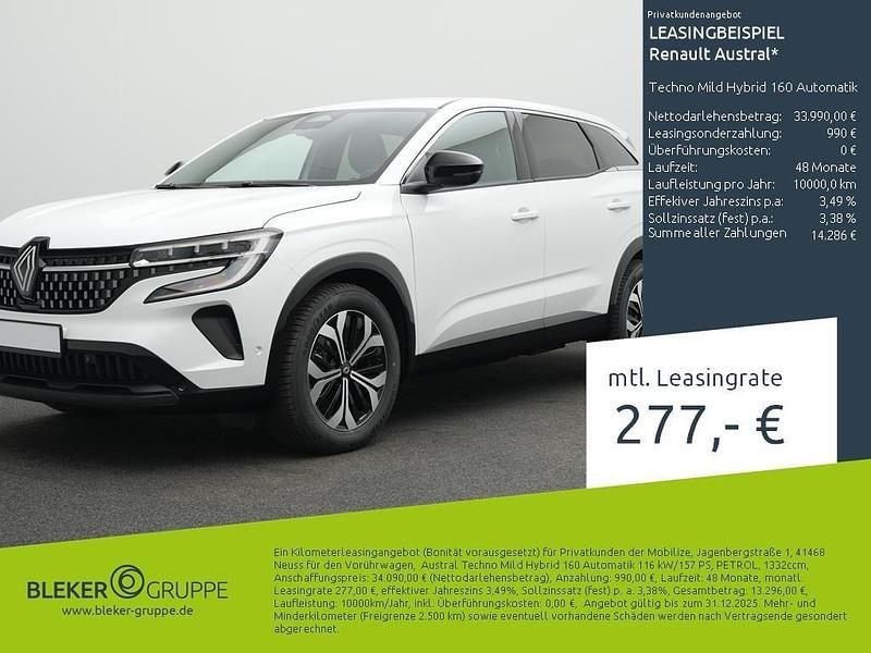 Weiß Gebraucht 2025 Renault Austral Techno SUV | 33.990 € (Guter Preis) - Bild 1/3
