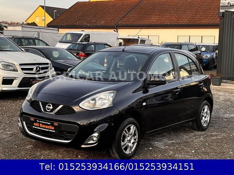 Gebraucht Nissan Micra Acenta 80 PS (58 kW) 2014 Schwarz Limousine