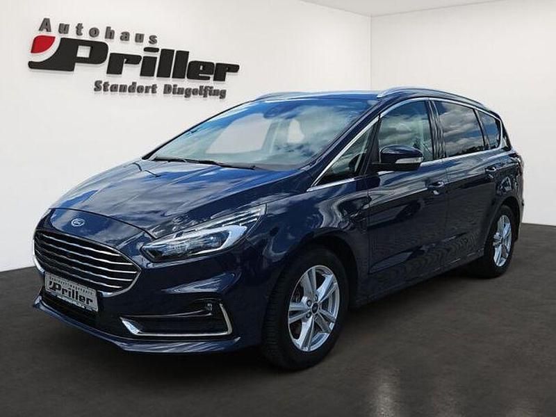 Blau Gebraucht 2020 Ford S-MAX Titanium Van / Kleinbus | 18.900 € (Fairer Preis) - Bild 1/4
