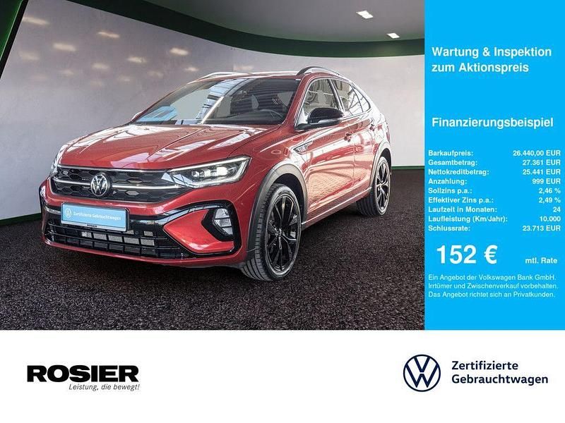 Rot / kings red Gebraucht 2024 VW Taigo R-line SUV | 26.440 € (Fairer Preis) - Bild 1/4